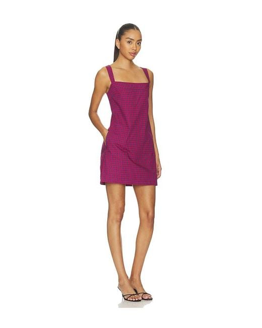 Jonathan Simkhai Red Sloan Mini Dress