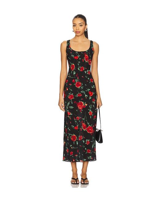 Rixo Black Bondi Dress