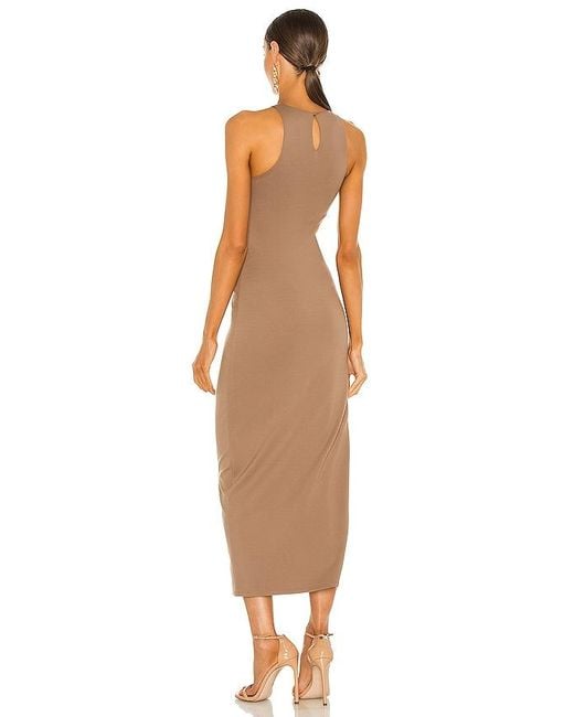 Michael Costello Brown X Revolve Rylan Midi Dress