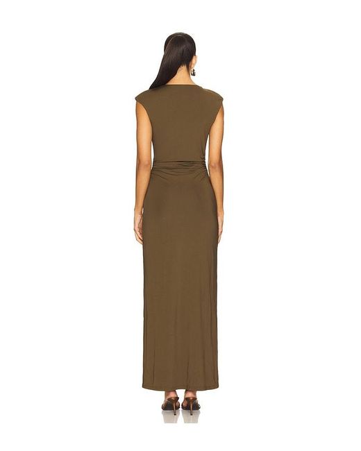 SNDY'S Natural Gabby Maxi Dress