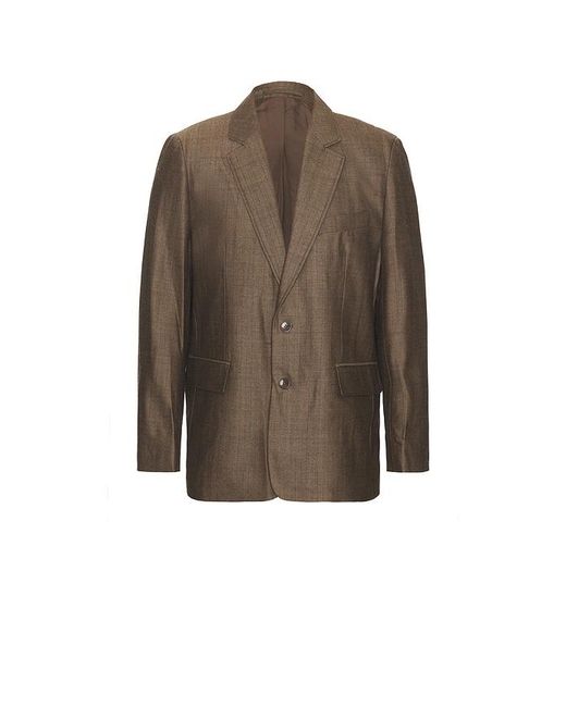 Percival Brown Grounds Tailored Blazer for men