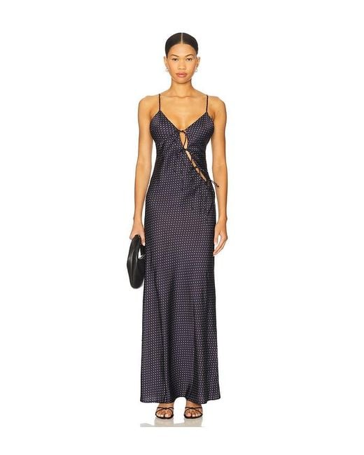 Lioness Blue About A Girl Maxi Dress