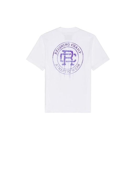 Reigning Champ Oberteil in White für Herren