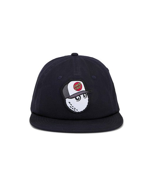 Malbon Blue X Santa Cruz Snapback Hat for men