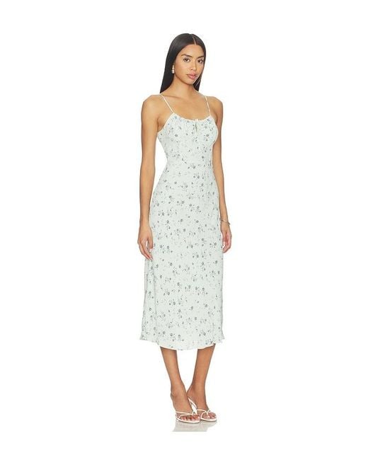 FAVORITE DAUGHTER White The One That Got Away Midi Dress