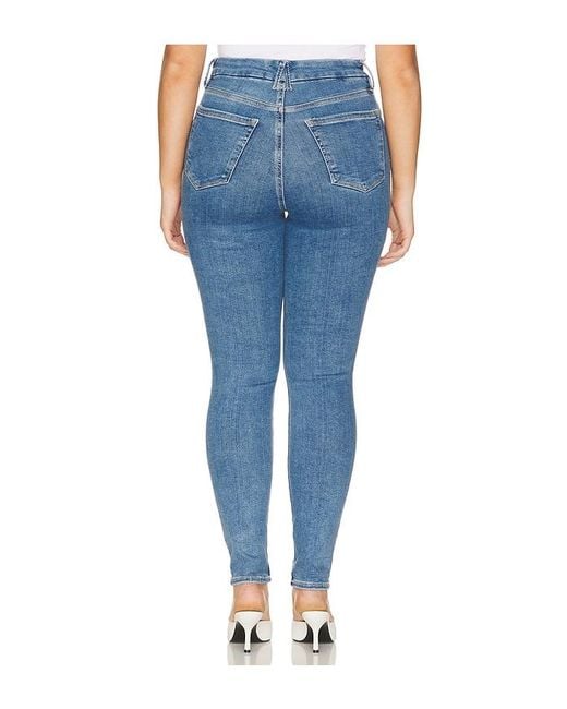 GOOD AMERICAN Blue Always Fits Good Legs Skinny Jeans