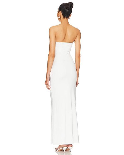 superdown White Luciana Maxi Dress