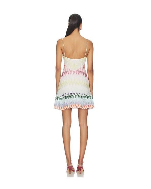 Missoni Multicolor Sleeveless Short Dress