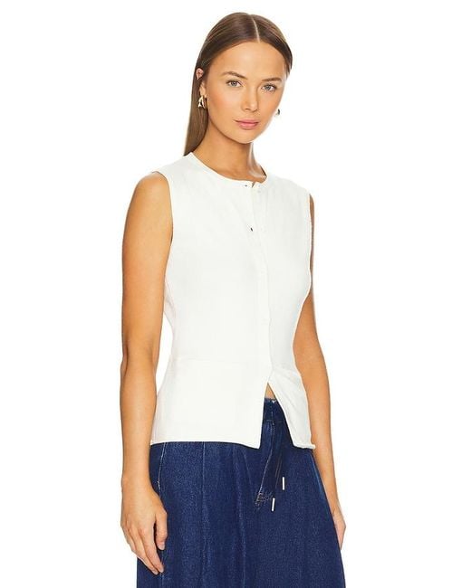 Lioness White Kourt Vest