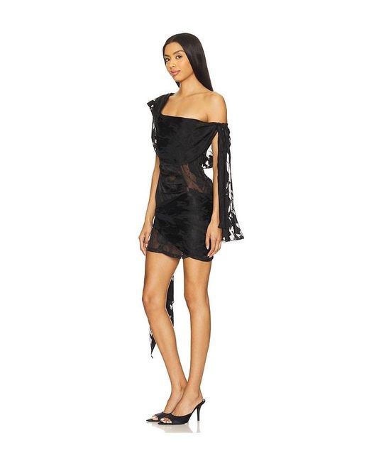 Kim Shui Black Jelixa Silk Dress