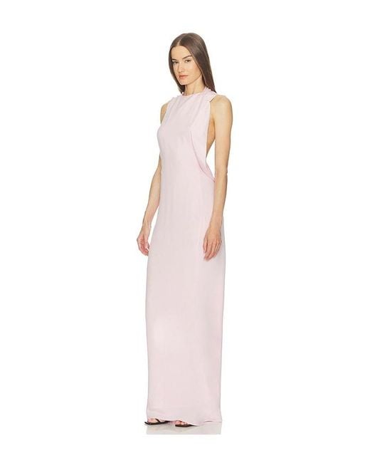 SRG Pink Karina Silk Gown
