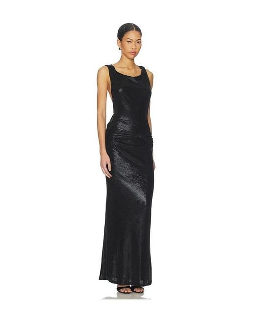 superdown Black Stacy Maxi Dress