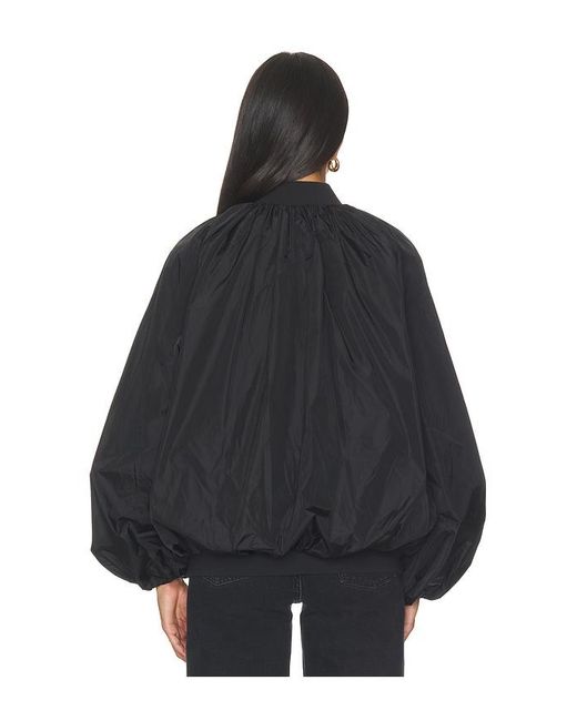 Agolde Black Raffi Bomber Jacket