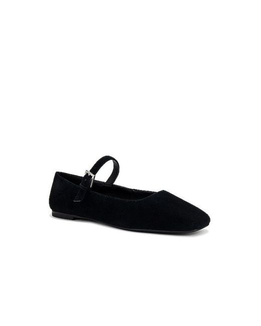 Zapato plano lin Raye de color Black