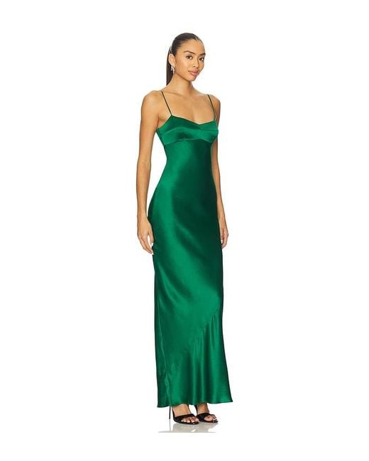 Amanda Uprichard Green Janeiro Maxi Dress