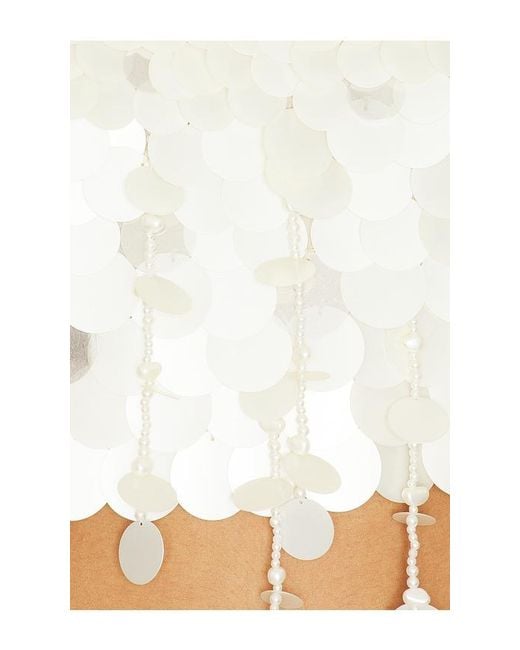 retroféte White Eudora Top
