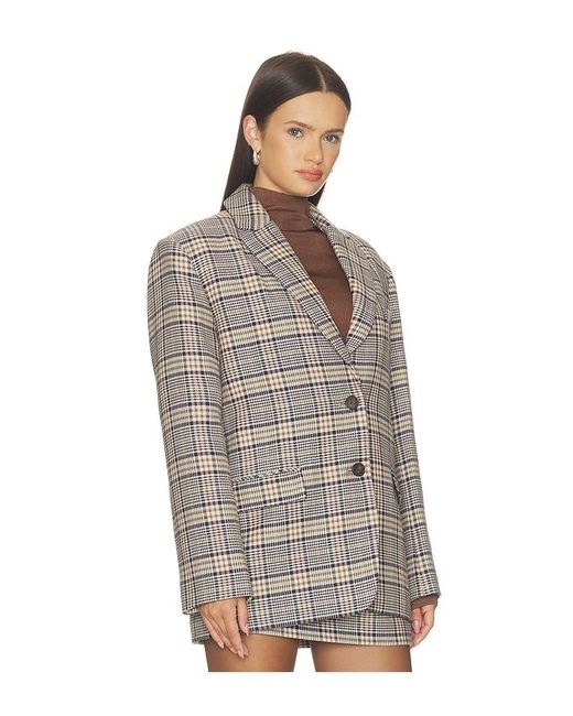 Anine Bing Brown Quinn Blazer