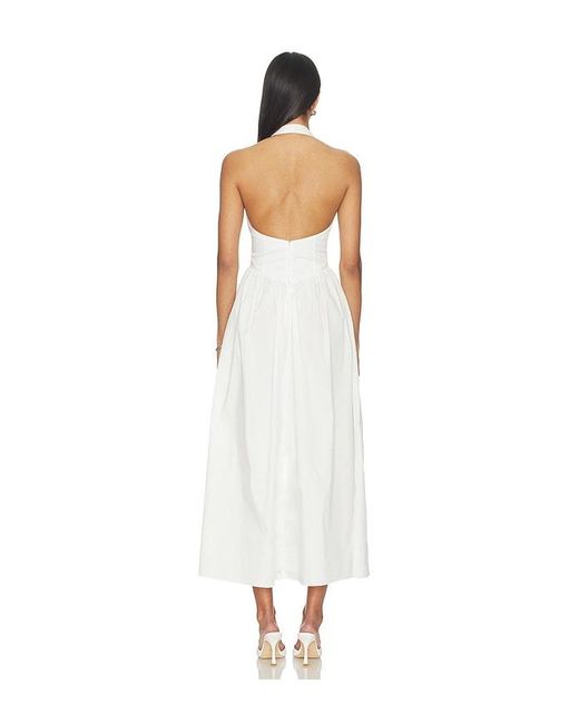 Nana Jacqueline White Isabella Dress