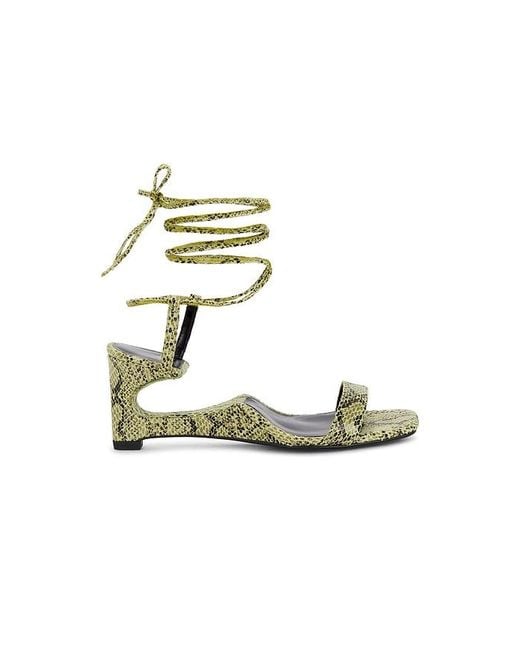 Jeffrey Campbell Multicolor Reversed Sandal