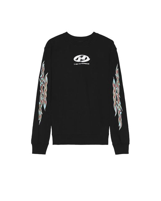 Sudadera Waton Rave En Talla En The Hundreds de hombre de color Black