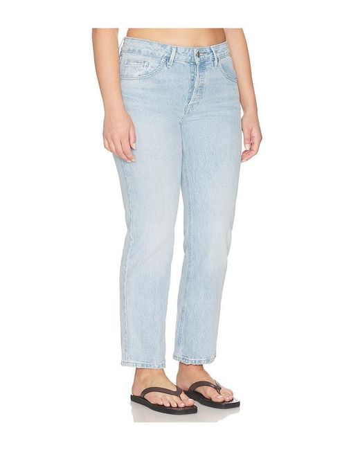 GOOD AMERICAN Blue Good Vintage Ankle Jeans
