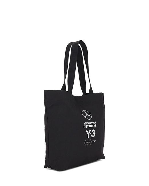 Y-3 Black X Mercedes Tote for men