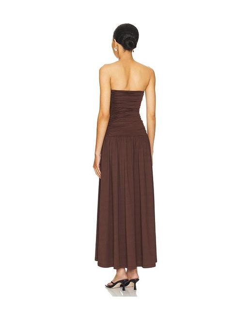 Nia Brown Santal Dress