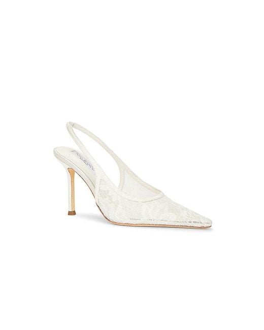 Tony Bianco White Noni Heel
