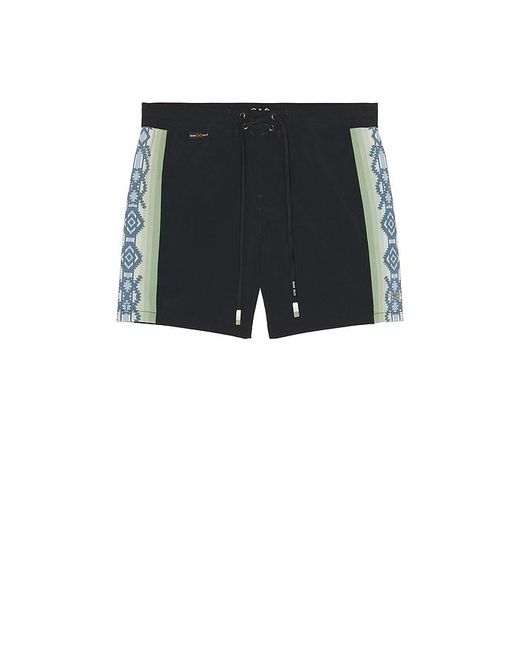 Dark Seas Black Intercoastal Boardshort for men