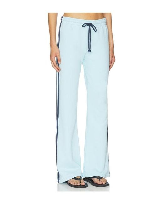 Daydreamer Blue Solid Track Pant