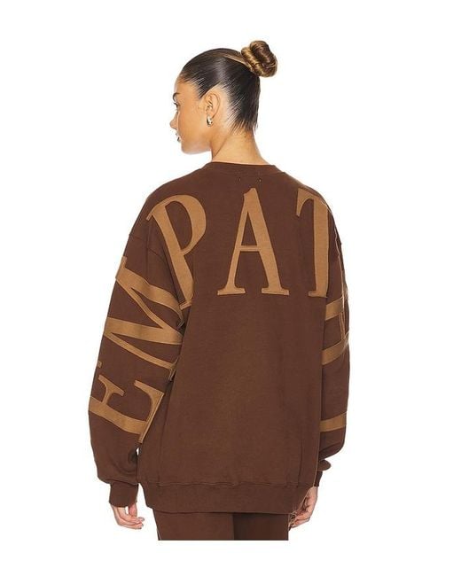 The Mayfair Group Brown Empathy Always Sweatshirt