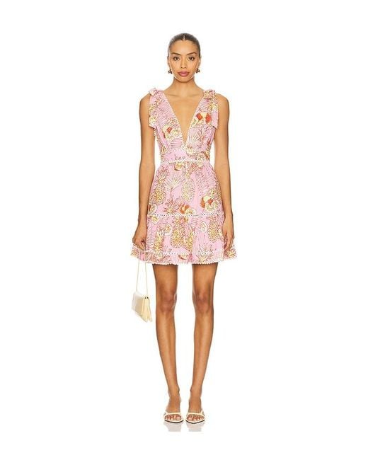 Poupette Multicolor Minikleid Cara