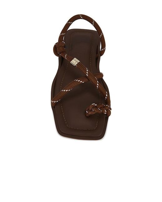 FLOWZE Brown Flò Square Sandal