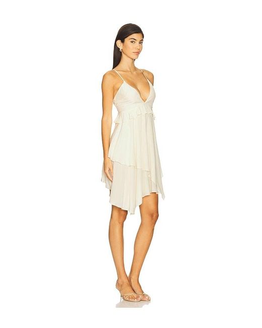 House of Harlow 1960 White Kleid Lindsay