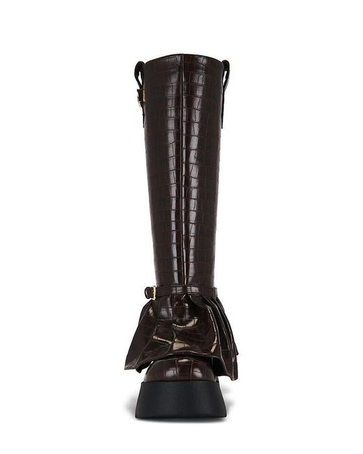 Ganni Black Kat Platform Boot