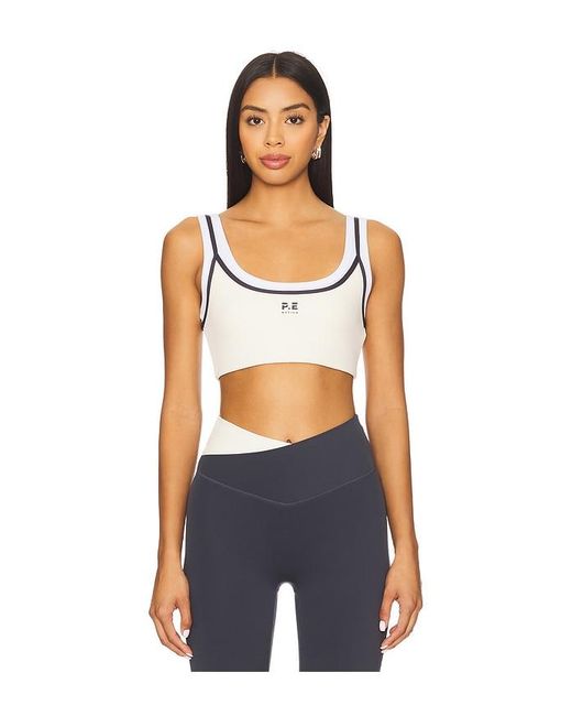 P.E Nation Blue Forward Crop Top