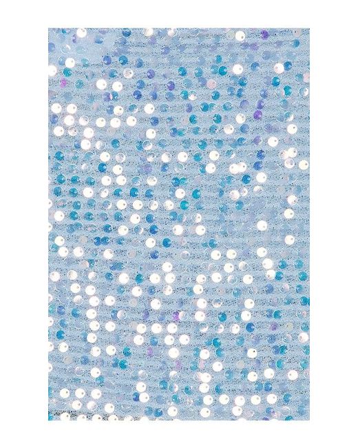 Lovers + Friends Blue Erin Sequin Top