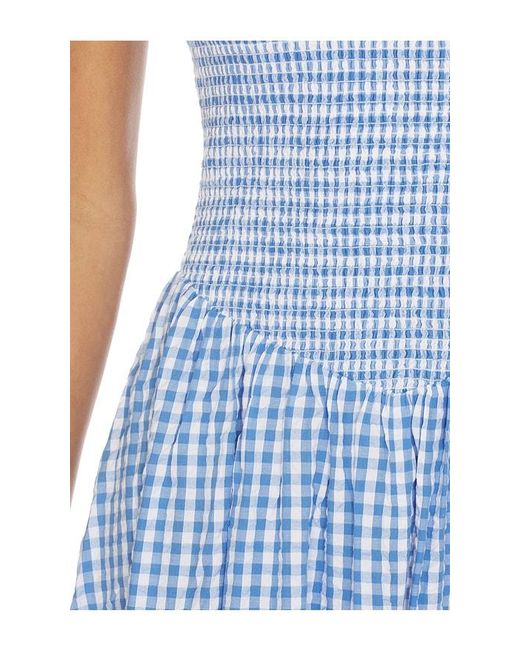 LSPACE Blue Misha Midi Dress