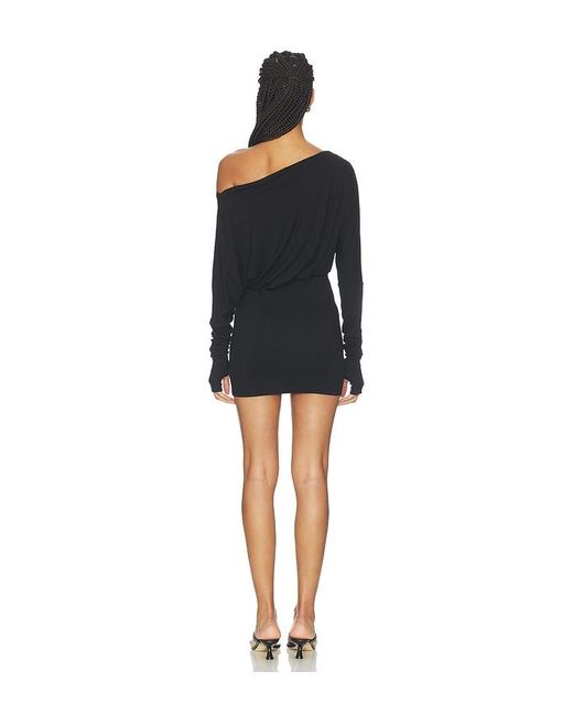 ALL THE WAYS Black Florrie Mini Dress