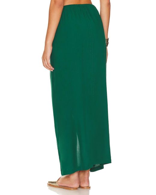 L*Space Mia Coverup Skirt in Green