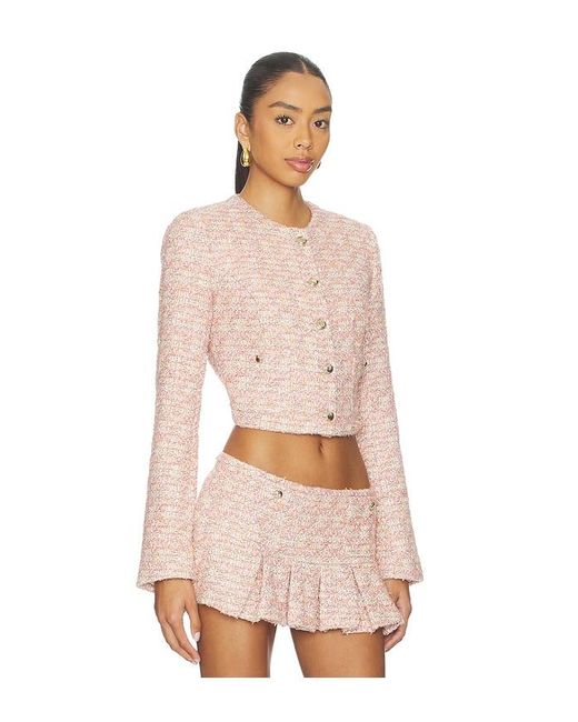 GUIZIO Natural Patch Pocket Crop Jacket