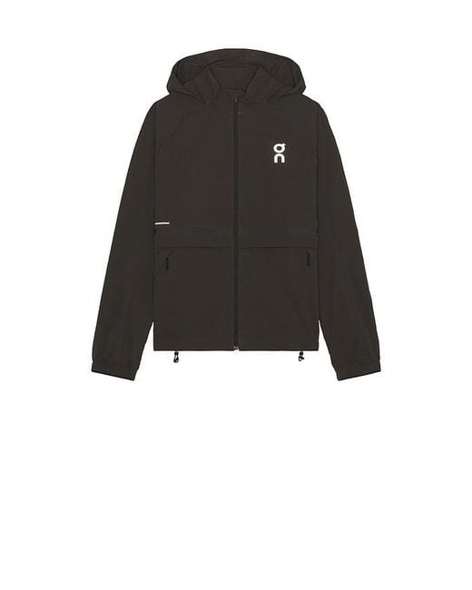 On Shoes Black Performance Volt Jacket for men