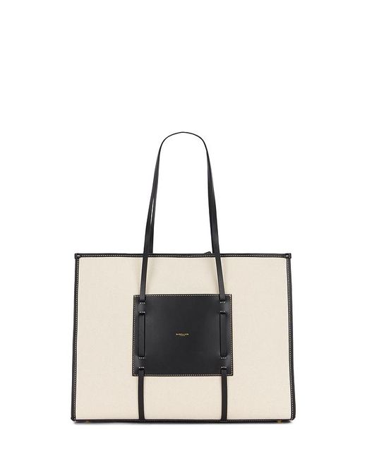 DeMellier London Black Tote-Bag The Large Capri