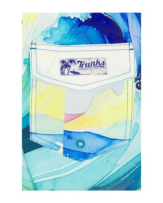 Trunks Surf & Swim Blue Sano 6.5 Swim Short for men
