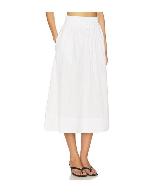 Juillet White Liv Skirt