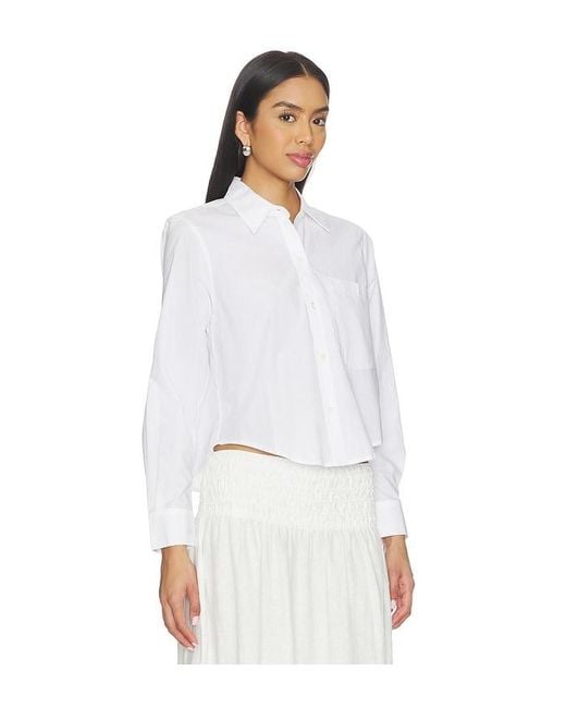 Rails White Ramy Top