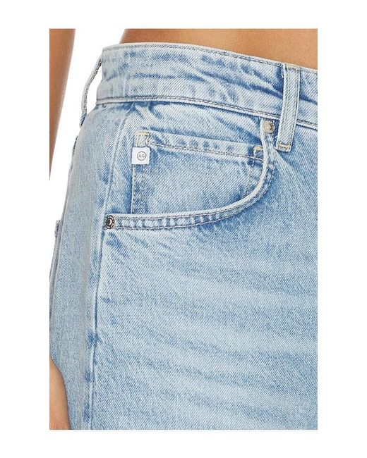 AG Jeans Blue Hattie Barrel Jean