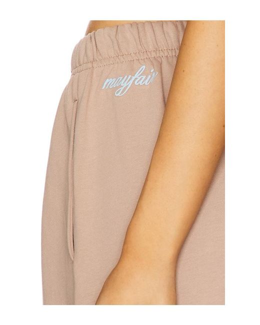 The Mayfair Group White Mayfair Angels Sweatpants