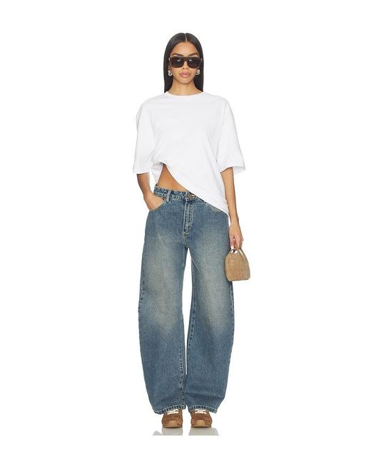 A.Brand Blue 95 Barrel Jeans