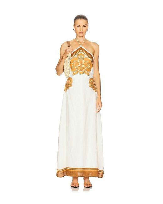 Shani Shemer White Kora Maxi Dress